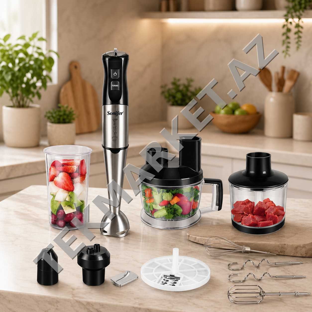 Sonifer 10 in 1 blender SF-8086